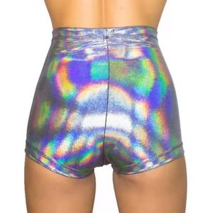 Holographic shorts (XS-S)